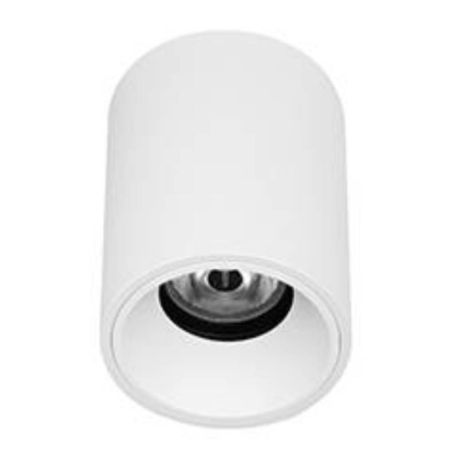 Plafonnier LED Happy 1 Indigo - 7W - 3000K - Blanc mat - Dimmable