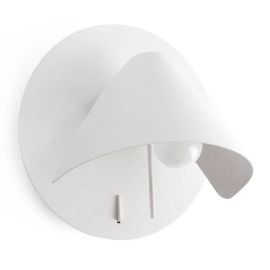 Lampe applique Noon - Blanc - Sans ampoule