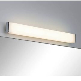 Applique murale Nembus LED - Chrome/blanc - 11W - 3000K - IP44 - Non dimmable - Avec ampoule