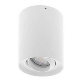 Spot en saillie blanc ALBA R GU10 Indigo - 13W - IP20 - Rond orientable