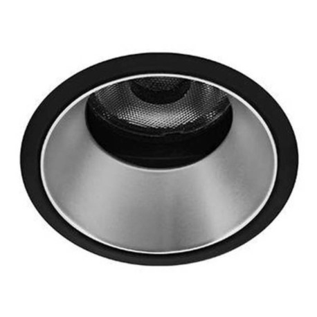 Spot encastré orientable SILK RDX Indigo - 6W - 3000K - Noir/Argent - Dimmable