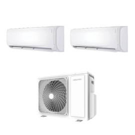 Climatiseur réversible bi-splits 1x 2,6KW + 1x 3,6KW Dojo Atlantic - Mise en service non incluse