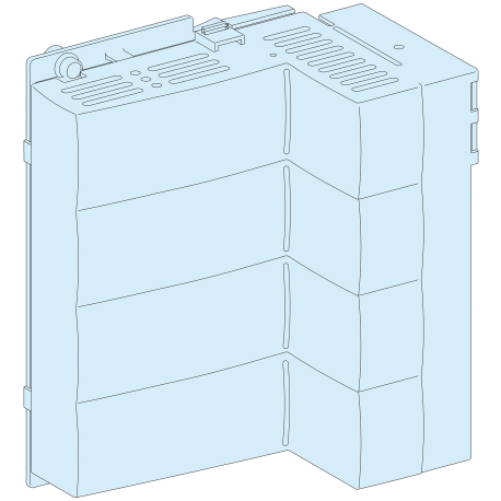 Bloc d'alimentation INV400-INS400 Linergy Schneider Electric - Horizontal (vers Linergy BW)