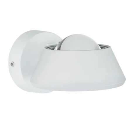 Applique murale Sabik LED - Blanc - 13W - 2700K - IP44 - Dimmable - Avec ampoule
