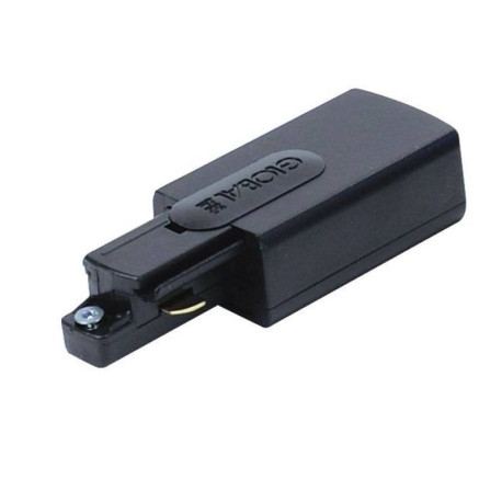 Alimentation terre à droite GB 11 Aric - pour rail Nokia 029 - Noir