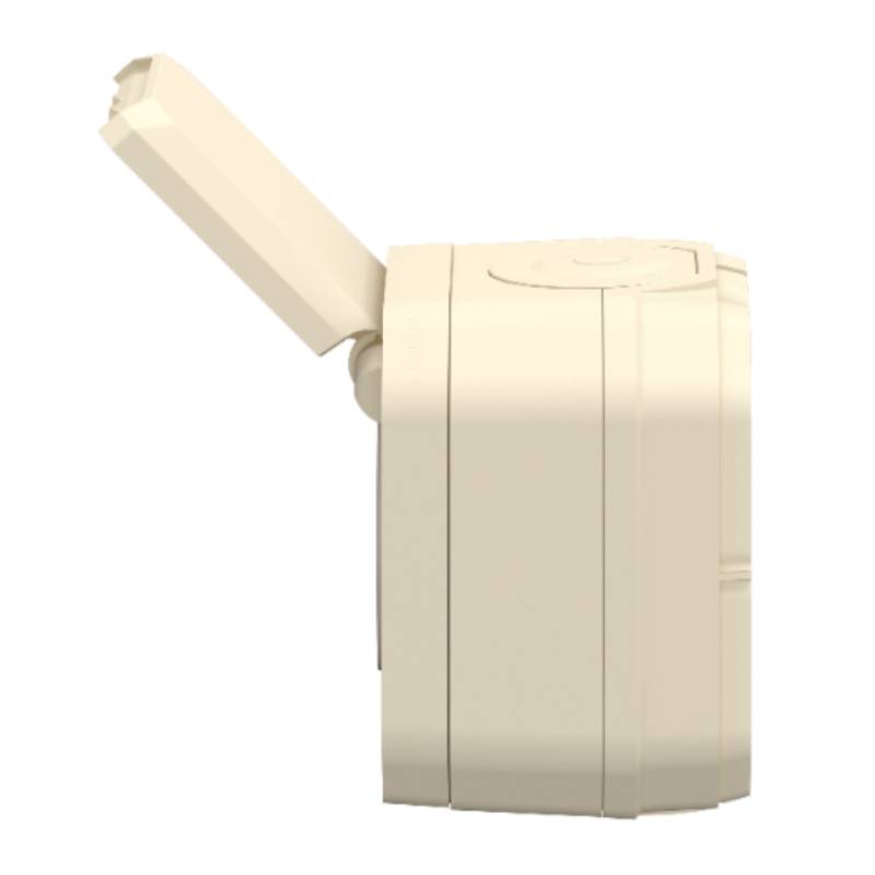 Lot De 2 Prises Legrand SAGANE 2P+T - Couleur Silex/sable Beige (84252) - Occasion