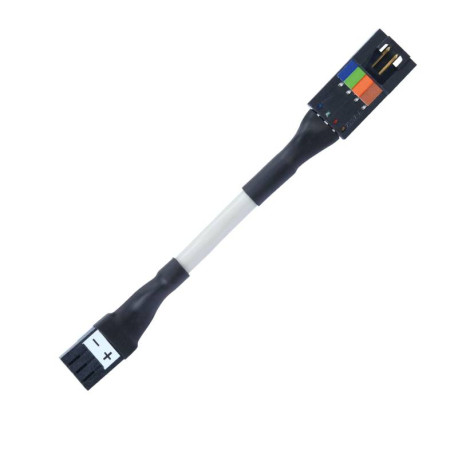 Prolongateur Météor Aric - pour appliques SLIMLED -100mm - Noir