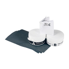 Kit de réparation Geberit - Pour receveur en minéral de synthèse Melua blanc
