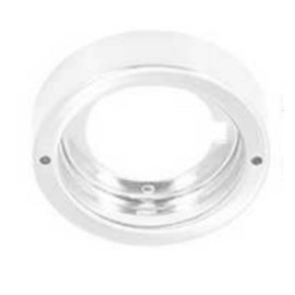 Base ronde Indigo - Pour spot KALI R-B-230 - H. 20mm - Blanc mat