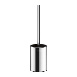 Porte-balai mural avec brosse WC Delabie - Inox 304