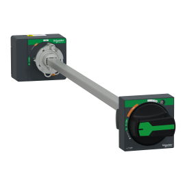 Commande rotative prolongée ComPacT NSXm Schneider Electric - O/F - Noir