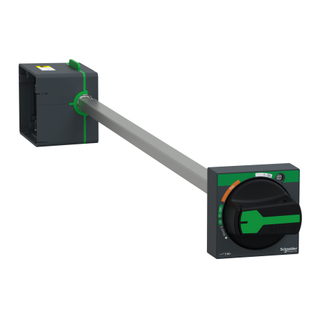 Commande rotative latérale Schneider - Position O/F- Noir/Noir - IP54 - Pour ComPact NSXm, PowerPact B et TeSys