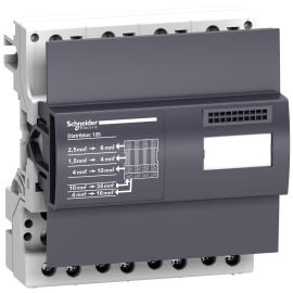 Répartiteur étagé à connexion rapide Linergy DX Schneider Electric - 125 A - 4P