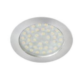 Spot LED encastré KACI R-B - Ø70mm - 3W - 3000K - Rond - Alu mat