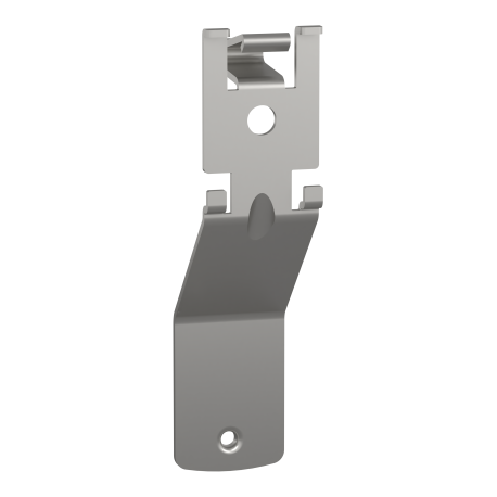 Lot de 2 supports pour collecteur terre PrismaSeT G Active Schneider Electric - Fixation arrière rail DIN