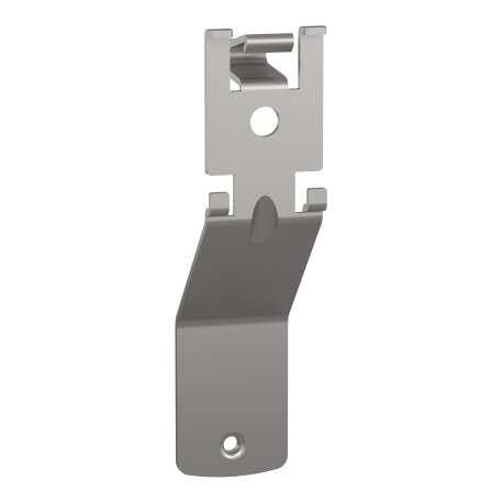 Lot de 2 supports pour collecteur terre PrismaSeT G Active Schneider Electric - Fixation arrière rail DIN