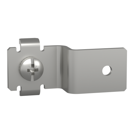 Lot de 2 pattes de fixation multi-usages PrismaSeT G Active Schneider Electric - H.15mm - Rail