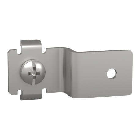 Lot de 2 pattes de fixation multi-usages PrismaSeT G Active Schneider Electric - H.15mm - Rail