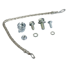 Tresse de masse non isolée PrismaSeT G Active Schneider Electric - 6 mm²