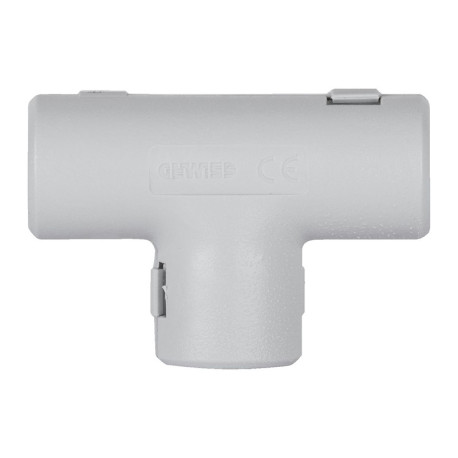 Té ouvrable de dérivation Ø32 mm gris pour tube IRL Gewis - x10
