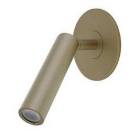 Applique murale décorative MILO 4 Indigo - 4.5W - 2700K - Laiton brossé - Dimmable