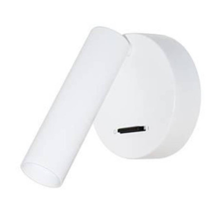 Applique murale décorative MILO 1 Indigo - 5W - 3000K - Blanc - Non dimmable