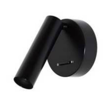 Applique murale décorative MILO 1 Indigo - 5W - 3000K - Noir mat - Non dimmable