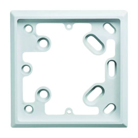 Plaque d'adaptation 79x79mm Theben - Pour thermostats RAMSES série 70x avec boitiers encastrés