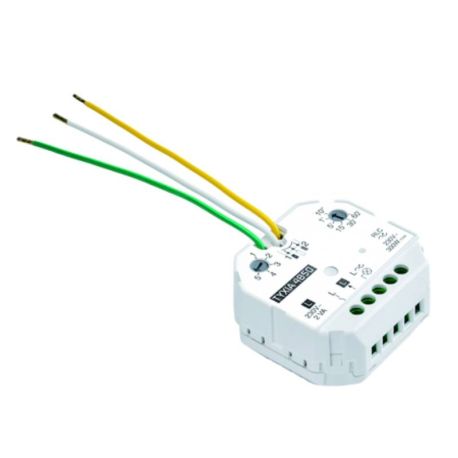 Micromodule récepteur encastré sans fil 10 ampères TYXIA 4850 - sortie alimentée par la charge sans neutre
