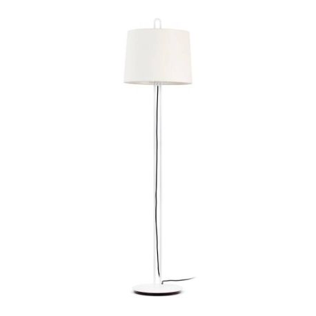 Lampadaire Montreal Faro - Blanc/blanc - Sans ampoule - E27