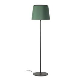 Lampadaire Savoy Faro - Noir/vert - Sans ampoule - E27