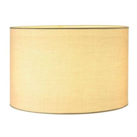Abat-jour rond Fenda SLV - Ø 300mm - H 200mm - Textile - Beige