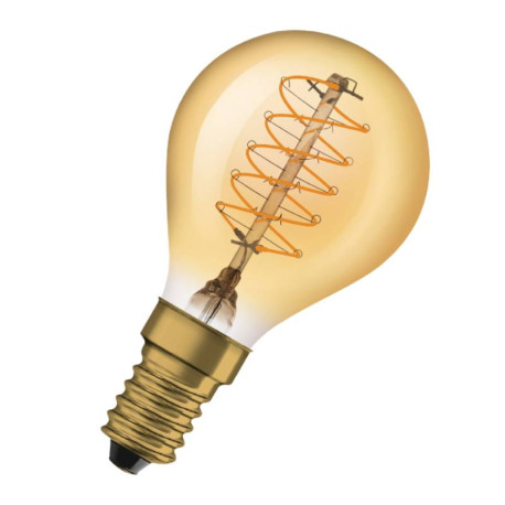 Ampoule LED vintage 1906 Osram - Filament - E14 - 3,4W - Gold - Dimmable