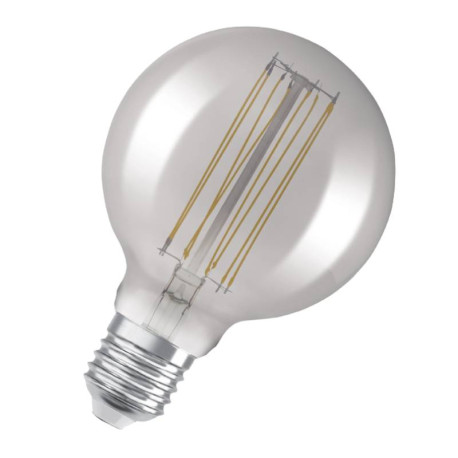 Ampoule LED vintage 1906 Ledvance - Filament - E27 - 11W - Ø125mm - Dimmable