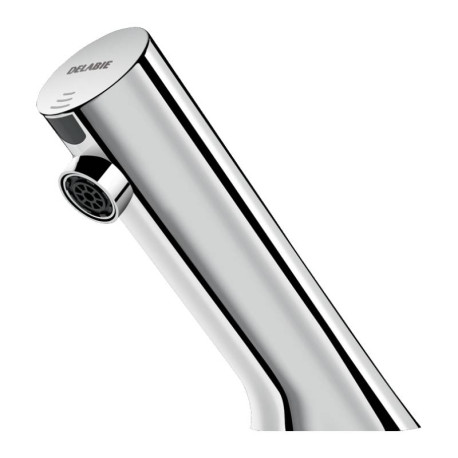 Robinet électronique Tempomatic 5 Delabie - 3,8" - A piles - Chromé