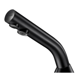 Robinet automatique BLACK BINOPTIC Delabie - 3,8" - A piles - Noir mat