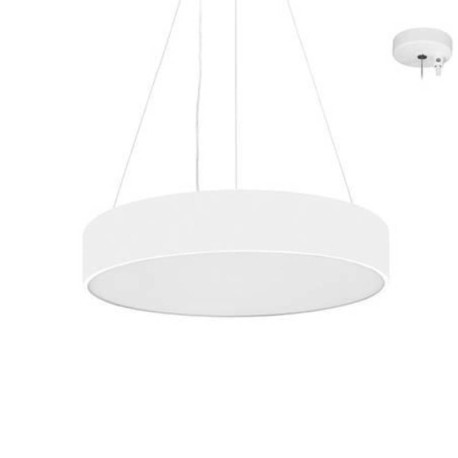 Suspension CAPRI R 3 P Indigo - 105W - 3CCT - Dimmable Dali - Blanc mat