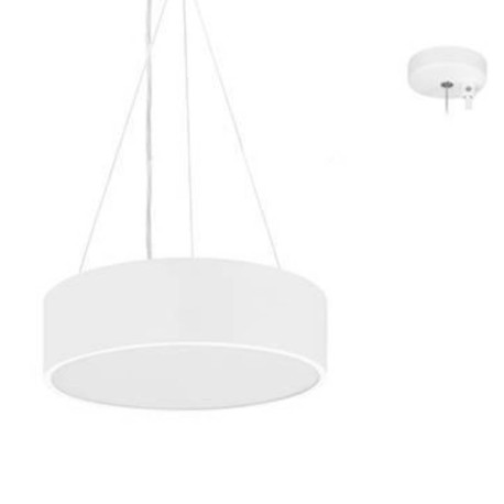 Suspension CAPRI R 1 P Indigo - 20W - 3CCT - Dimmable coupure de phase - Blanc mat