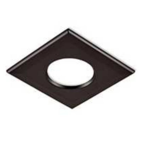 Bague de finition carrée - Pour spot H2 Lite Indigo - Noir mat