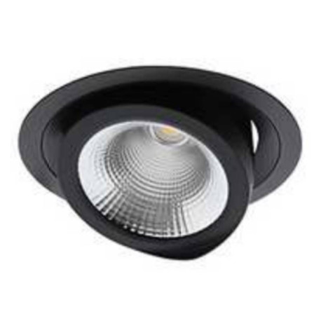 Spot encastré orientable SPIRA 1 RX PLUS Indigo - 3CCT - 40W - Ø186mm - Noir