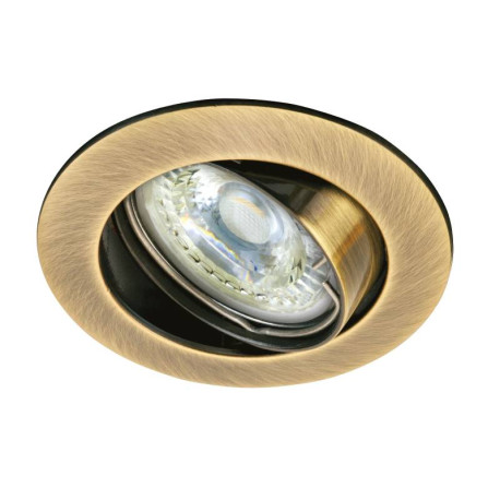 Spot encastré sans ampoule GALAXY Aric - GU10 - 50W max - Bronze - Rond