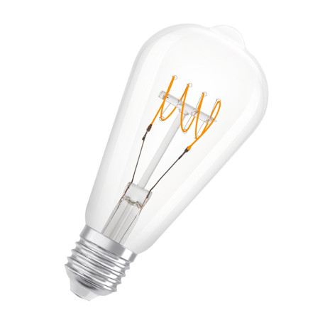 Ampoule LED filament Vintage Edison Osram - Dim - E27 - 4,8W - 470lm