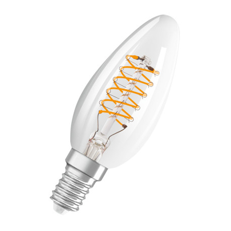 Ampoule LED filament mini-bougie Osram - Dim - E14 - 4,8W - 470lm