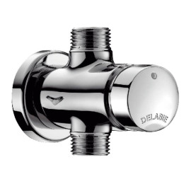 Robinet d'urinoir temporisé TEMPOSOFT 2 Delabie - M1/2" - Chromé