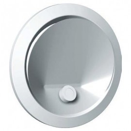 Bouche d'insufflation métallique réglable BIR 125 - Ø125 - débit de 30 à 210m3/h - manchette lisse