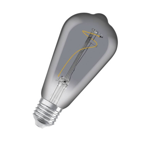 Ampoule LED 1906 Vintage EDI10 Osram - E27 - 3,4W - Verre fumé - Dimmable