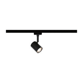 Spot LED sur rail Limba URail Paulmann - 4W - 3000K - Non dimmable - Noir dépoli