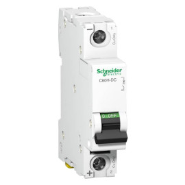 Disjoncteur miniature 5A Acti9 C60H-DC Schneider Electric - 1P - 6kA/250V - Courbe C