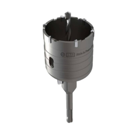 Kit trépan + foret carbure Ram - SDS 68mm - Acier