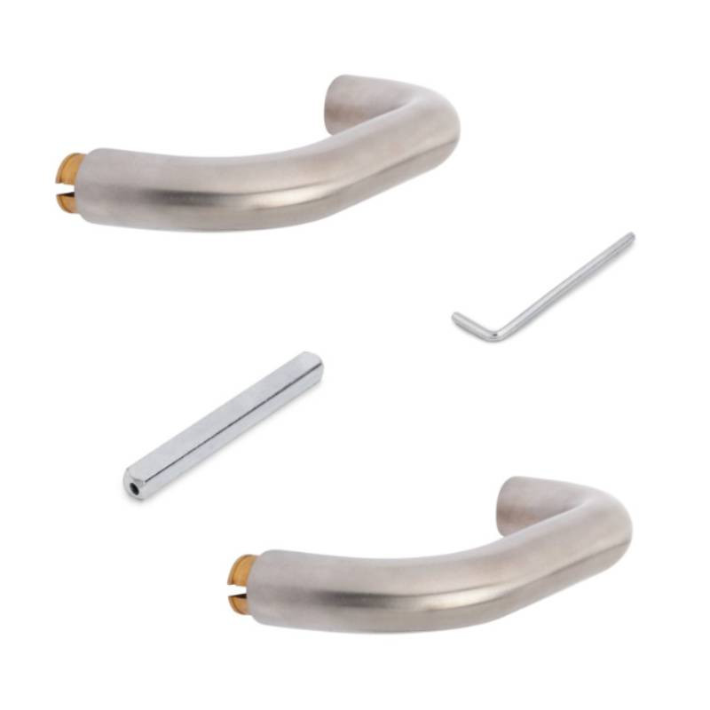 Poignée De Porte Sur Plaque Arundel Zoo Hardware - Finition Or Poli, Réversible, Moderne, Pour Portes Intérieures